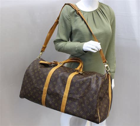 lv keepall 55 monogram|louis vuitton keepall 55 size.